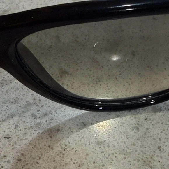 Ray-Ban Vintage Glossy Black Sunglasses - Picture 8 of 9